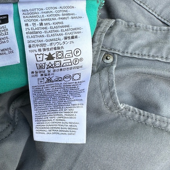 Levi’s jeans gray 511 28/30 like NEW - Picture 2 of 6